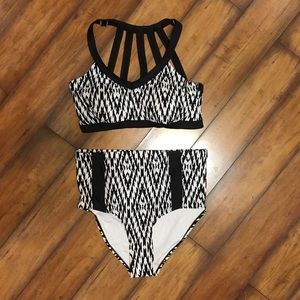 NWT Forever21 plus size 2-piece bathing suit